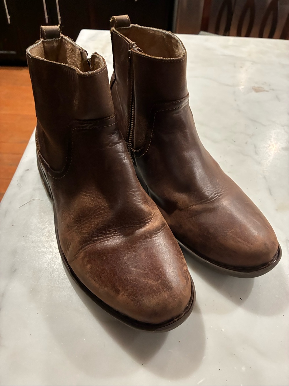 Born Men's Reed Boot Brown Wood Size 10 /43